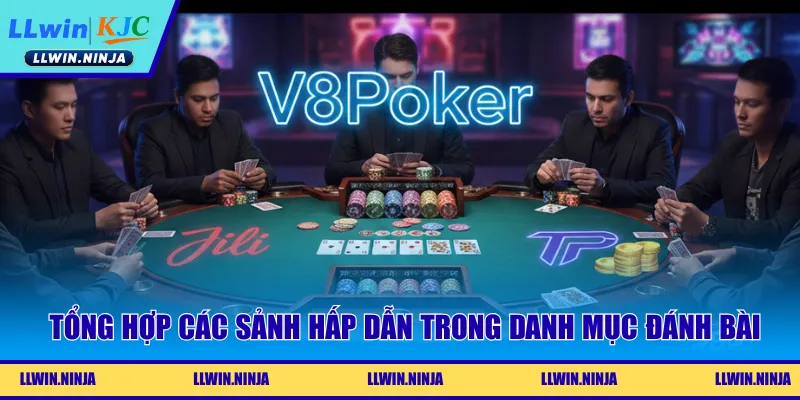 Tổng hợp các sảnh hấp dẫn trong danh mục đánh bài